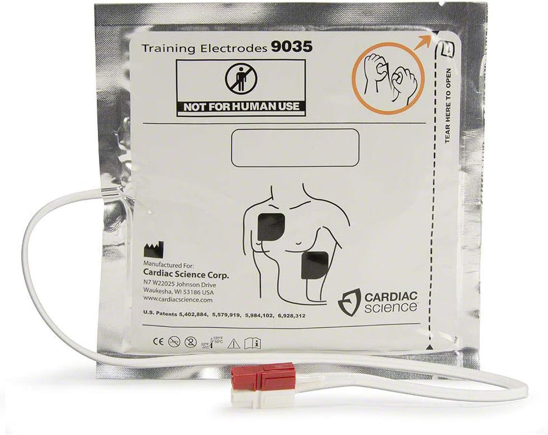 POWERHEART H00027 Cardiac Science Powerheart Aed G3 Adult Training Pads