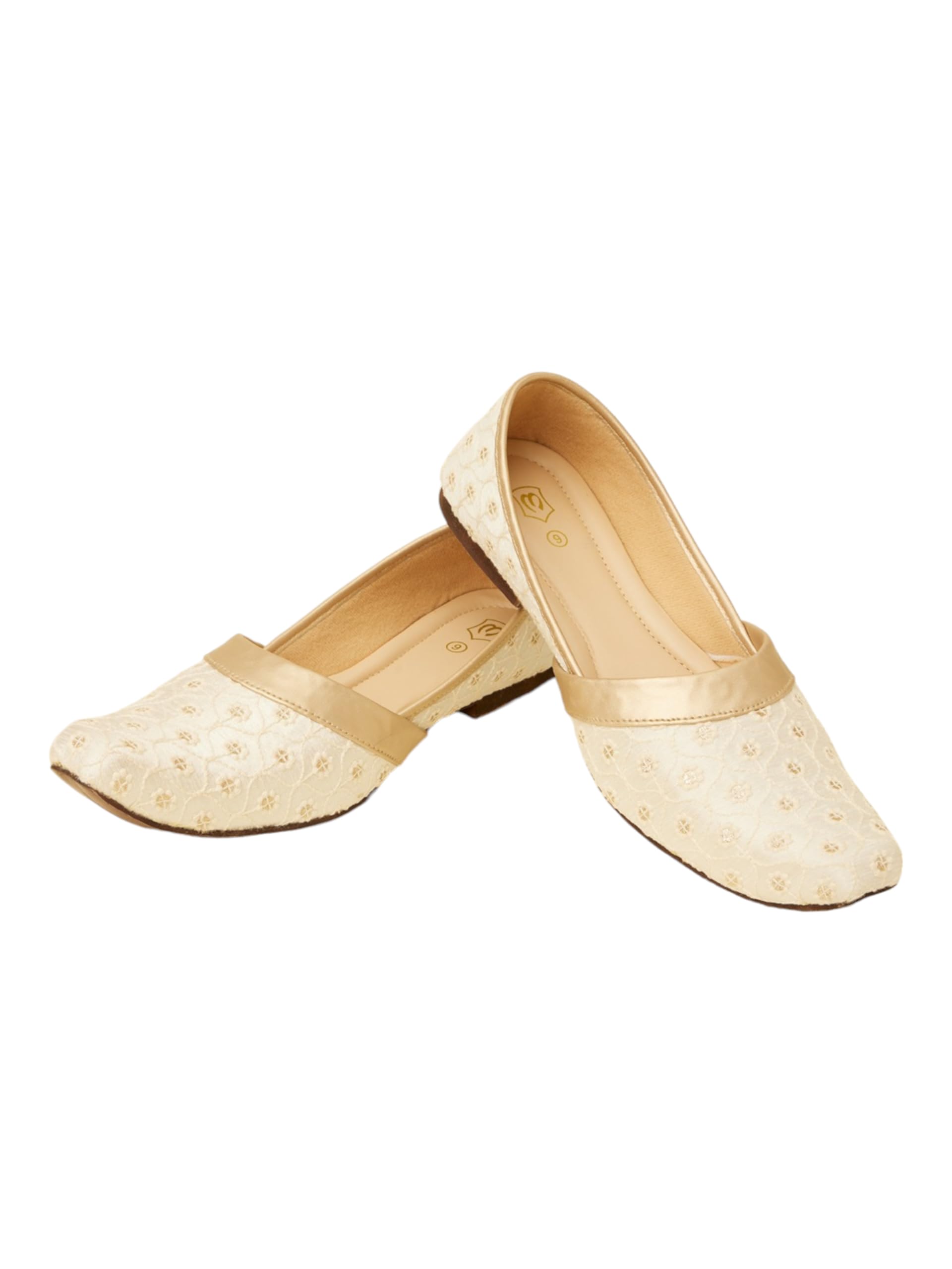 Manyavar Warm White Self Textured Juti|Mens Ethnic Jutti | Juttis and Mojaris (B0D1TX1T27) Amazon Price History, Amazon Price Tracker