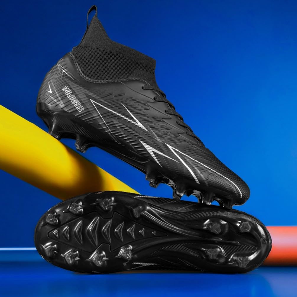 Fußballschuhe Herren High Top Professionelle Fussballschuhe Jugendliche Athletics Trainingsschuhe Outdoor Sport Kunstrasen Football Schuhe Fußball Stiefel