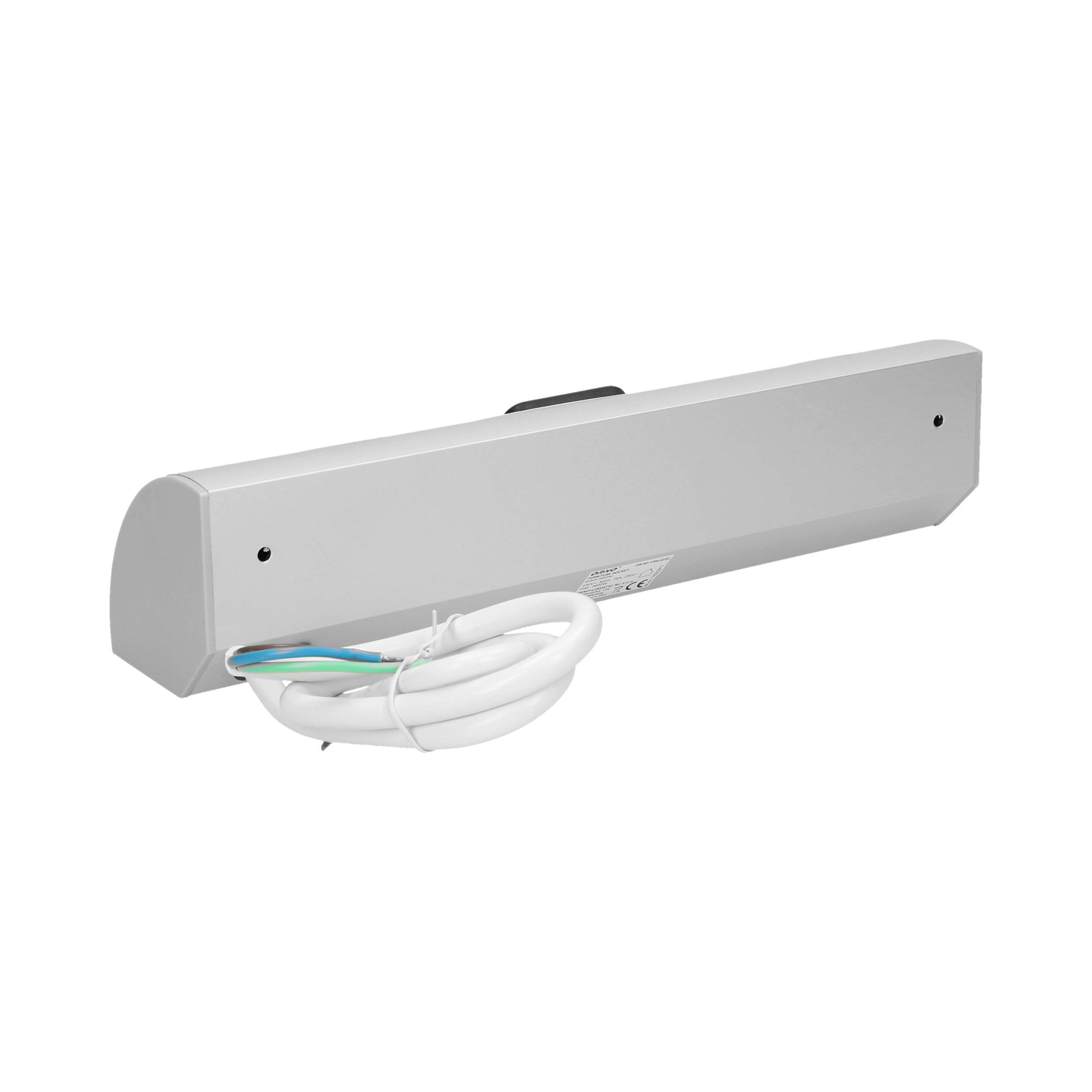 Orno AE-1304(GS) - Presa angolare da cucina con interruttore, 2 prese, 3680 W