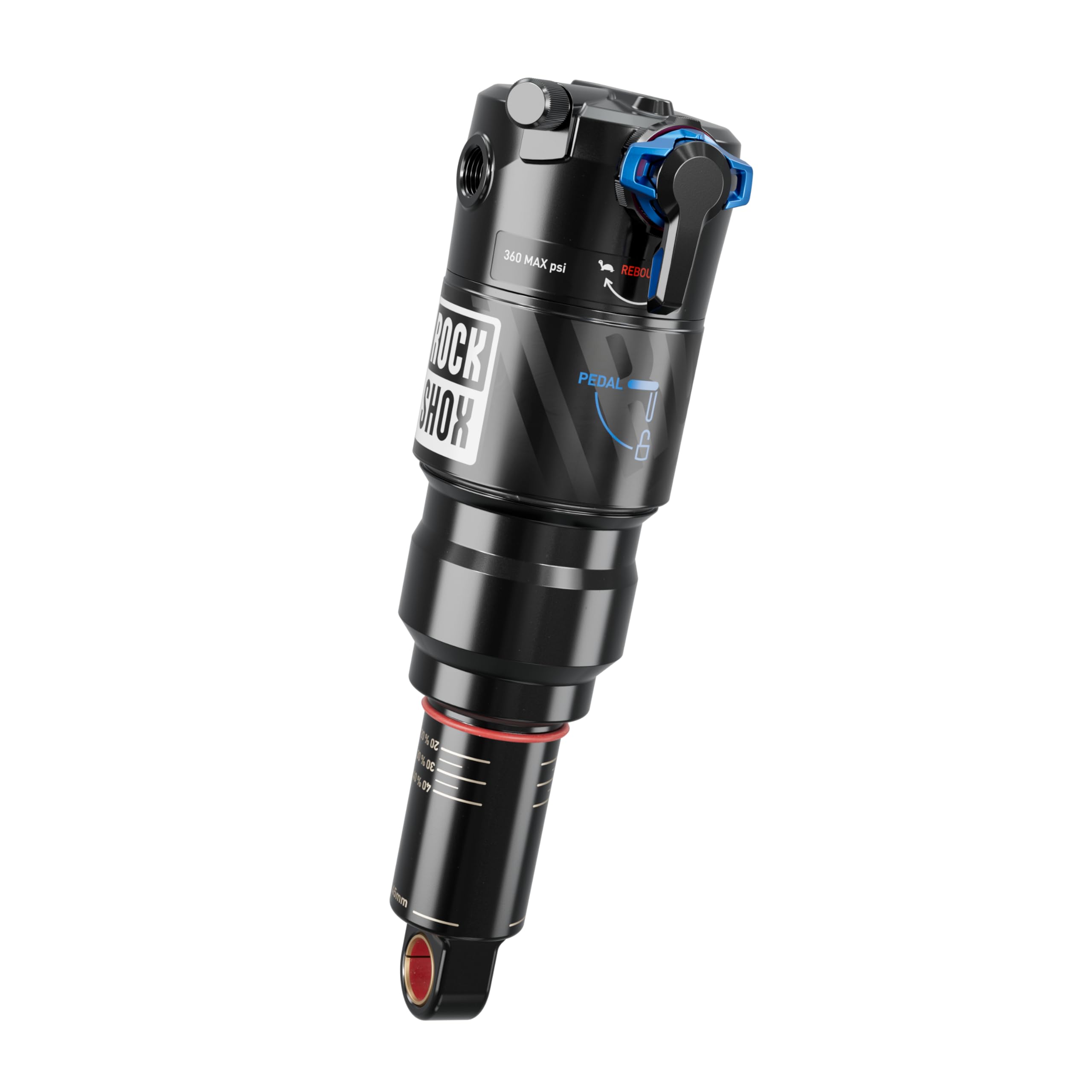 RockShox Deluxe リアサスペンション 185x50 Amortecedor traseiro RockShox Deluxe Ultimate RCT 185 x 52,5