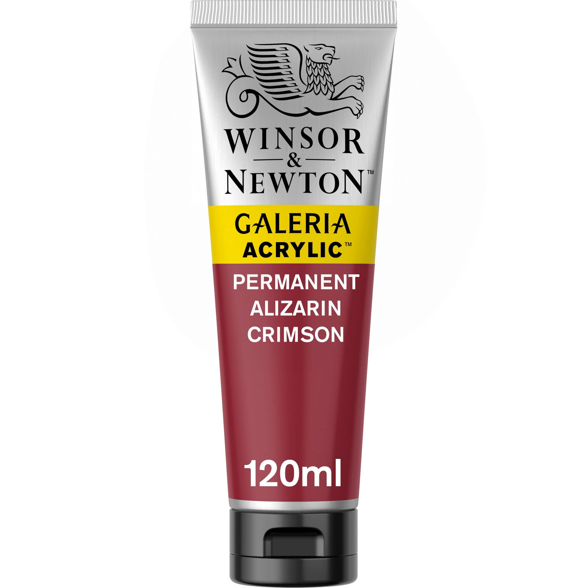 Winsor & Newton 120ml Galeria Acrylic Paint - Permanent Aliz Crimson