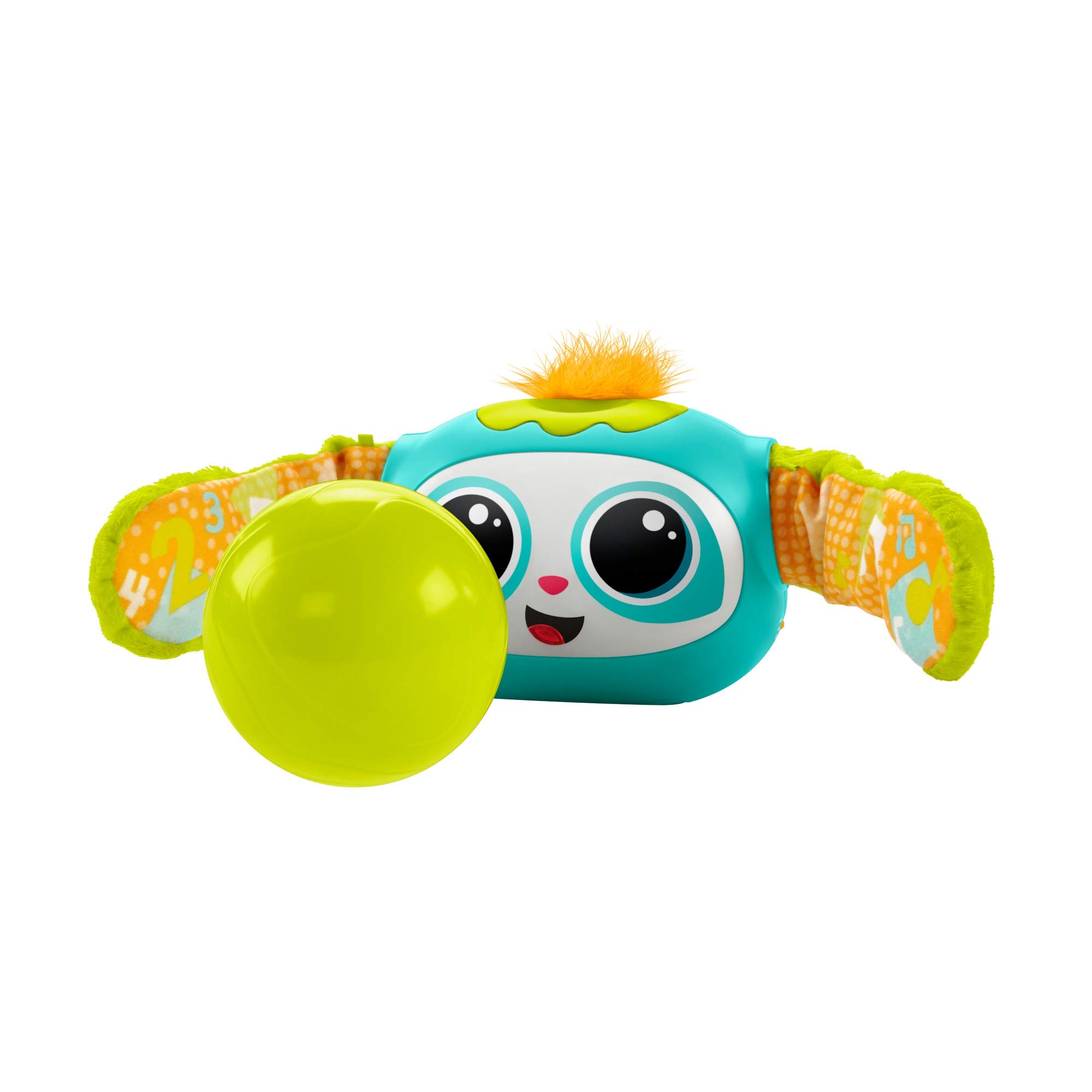 Fisher-Price Rovi Mi Novio de Juego con Música, Luces y Actividades de Despertar, Versión Francesa, Juguete para Bebé y Niño de 6 Meses a 5 Años, GRW64