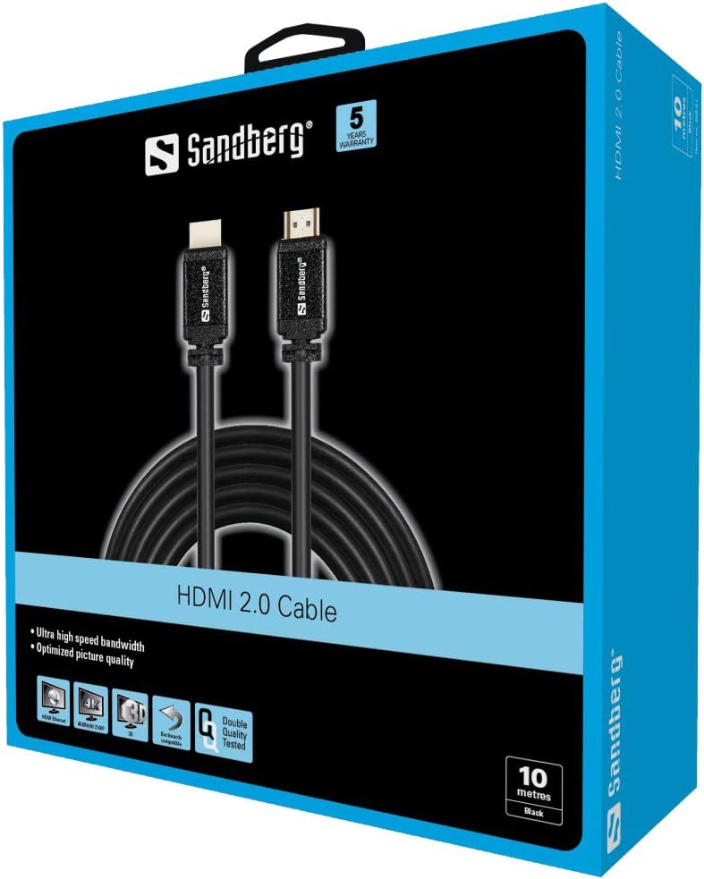 Sandberg HDMI 2.0 19 M-19 M 10 m, Other