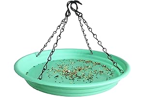 Large Hanging Bird Feeder Tray for a Bird-Friendly Backyard