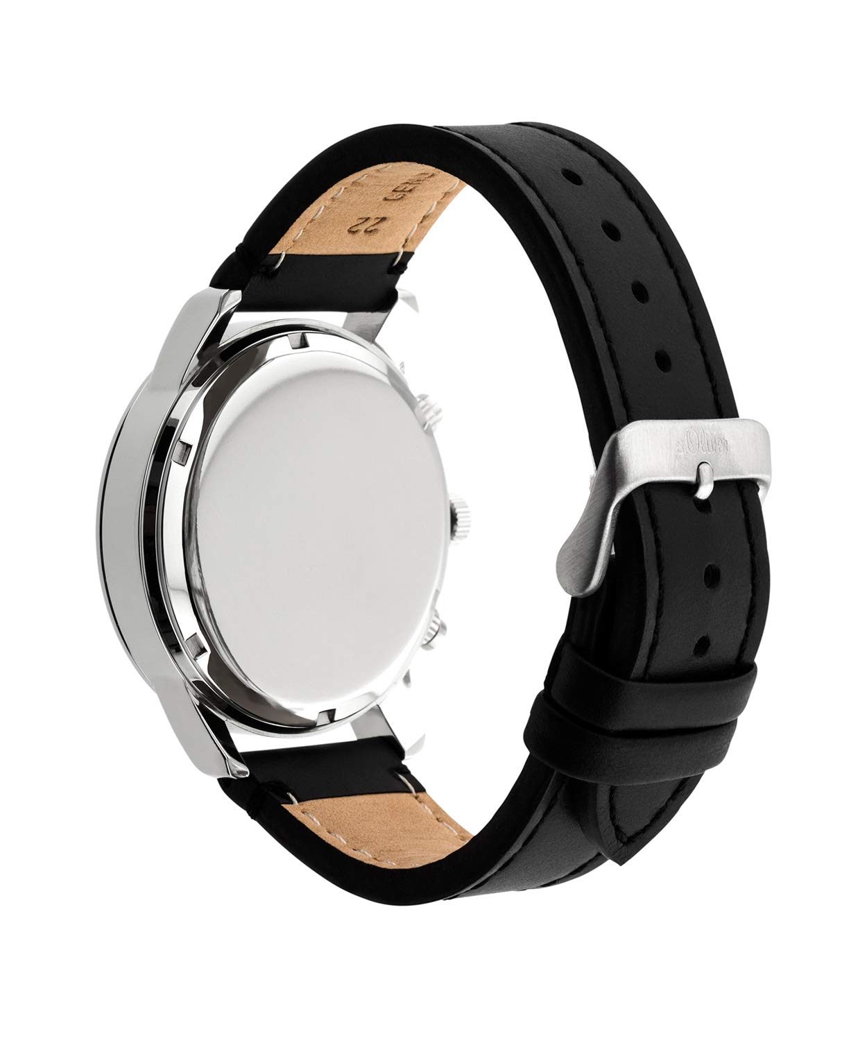 s.Oliver Herren-Armbanduhr Chronograph SO-3687-LC
