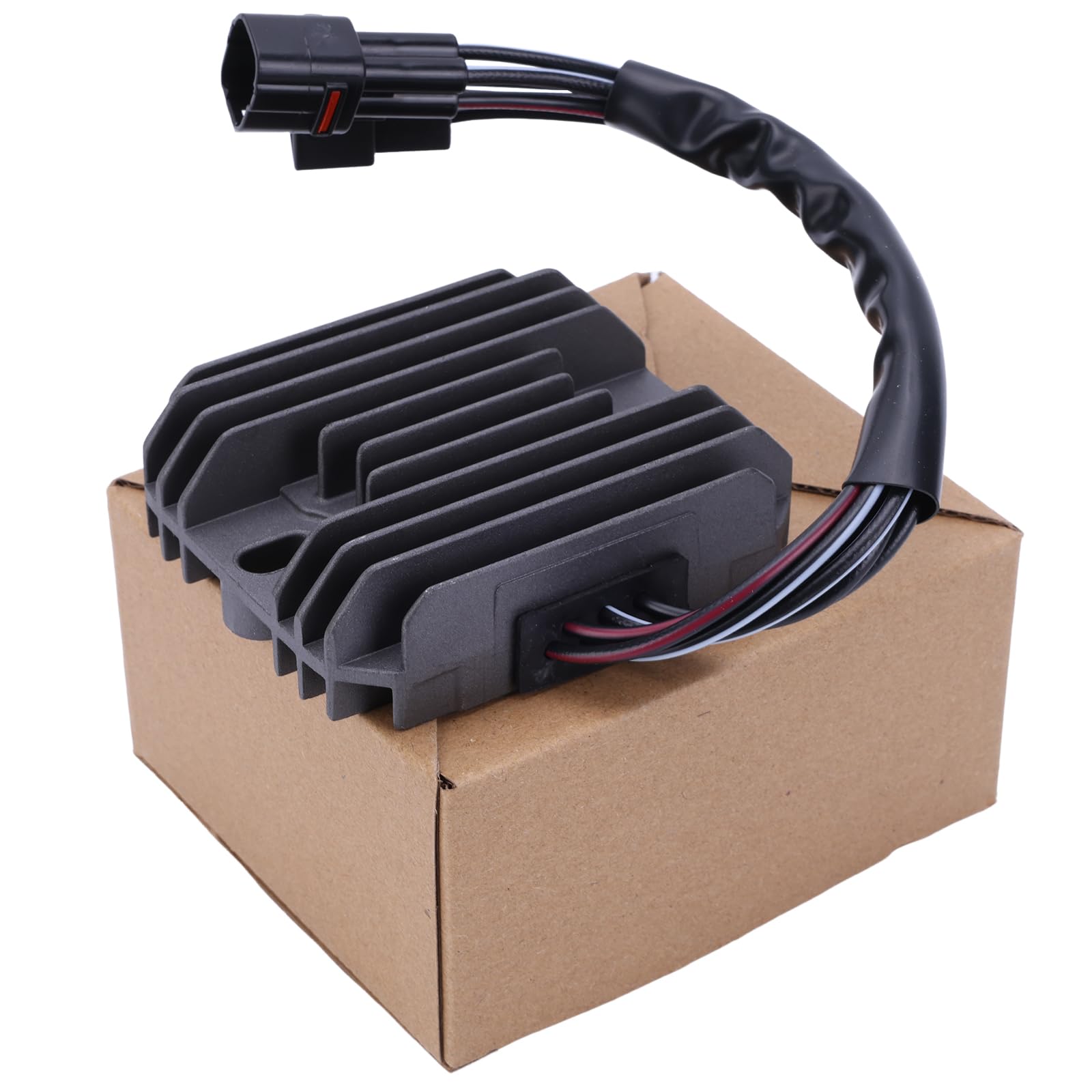 12V Spannungsregler Gleichrichter für Suzuki DL 650 GSF GSR GSX GSXR 600 750 SFV VL VZ, Motorrad Spannungsregler Regler Gleichrichter Autostabilisator ersetzt 32800-47H10 32800-41G10 32800-41G00