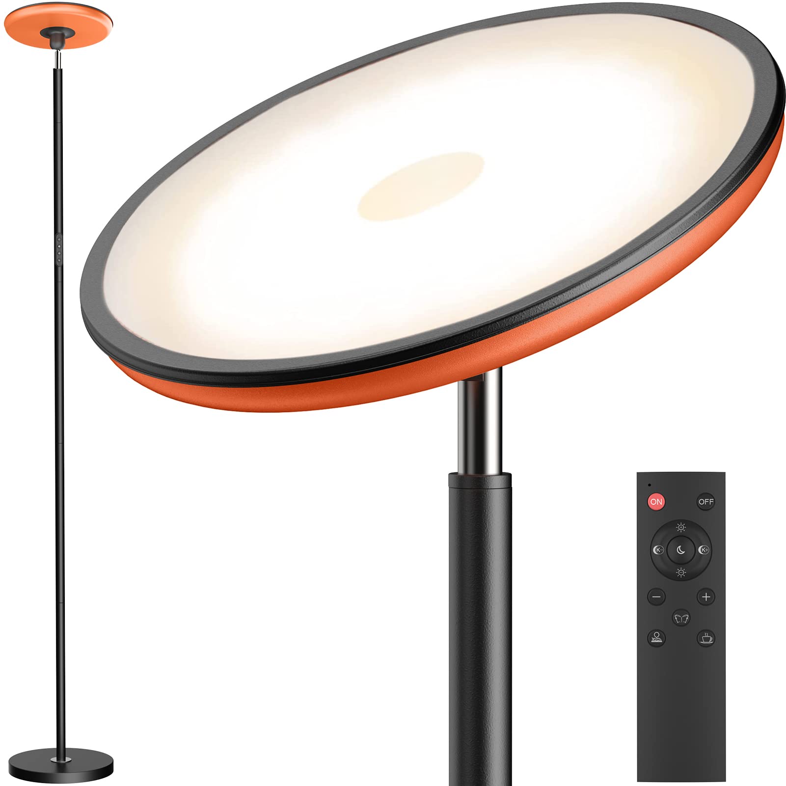 LEPOWER Bright Floor Lamp, 3500LM LED Floor Lamp, 35W Torchiere Floor Lamp for Living Room