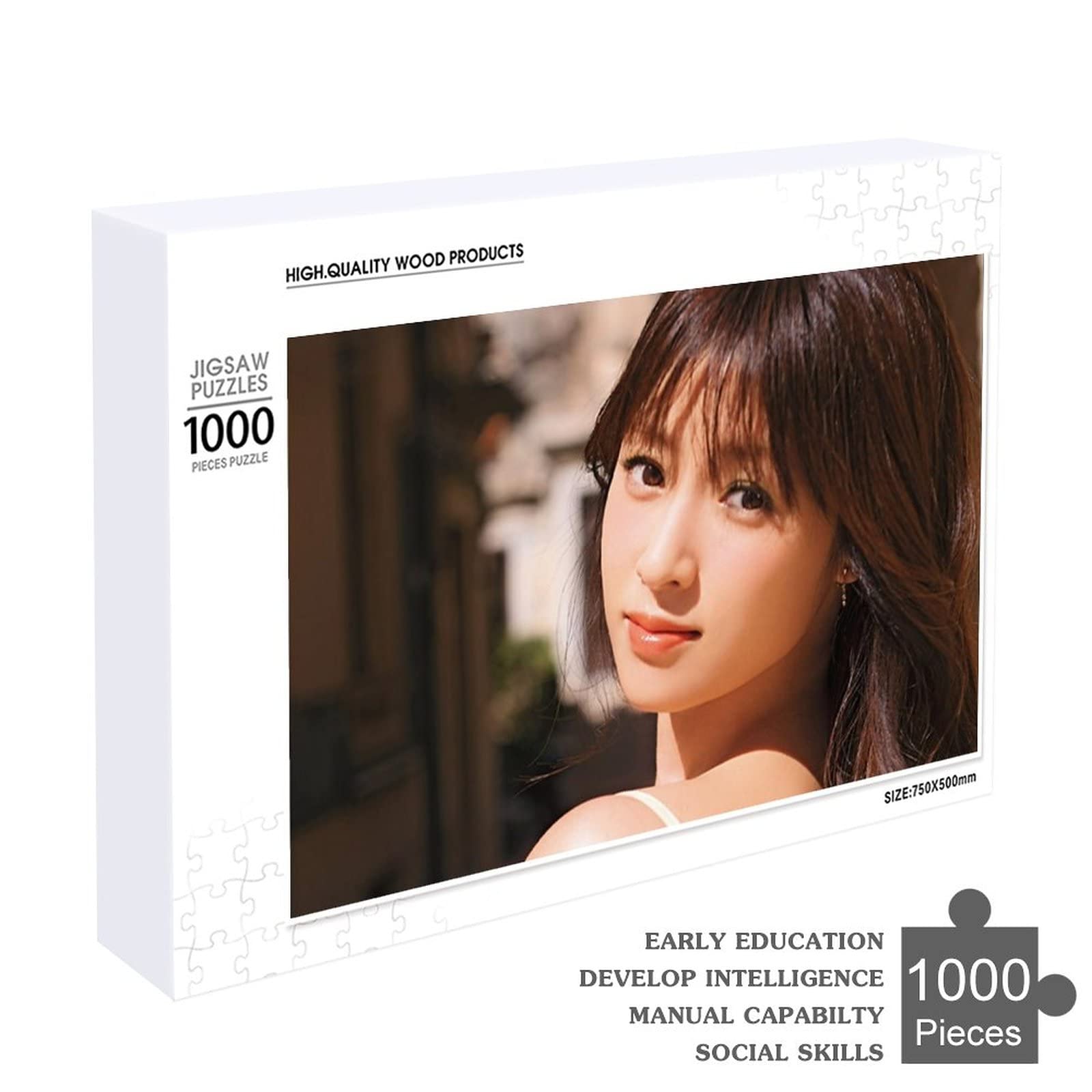 Amazon.co.jp: ジグソーパズル 深田恭子 500/ 1000ピース キャラクター