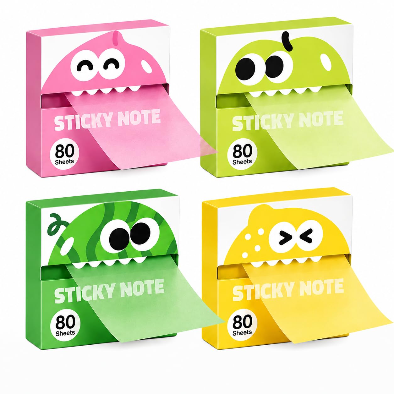 Qujomy Glitter Sticky Notes
