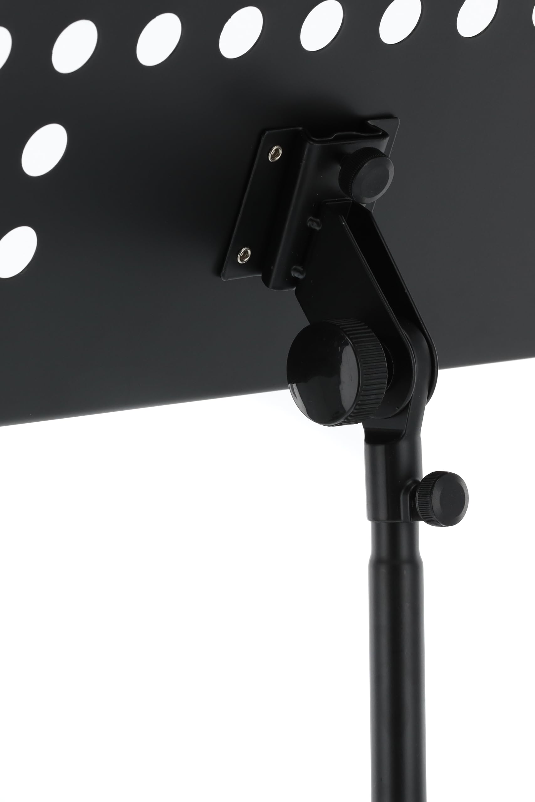 Gewa Pupitre D'Orchestre Noir Métal Réglable - Hauteur 67-120 Cm, Pratique Et Robuste