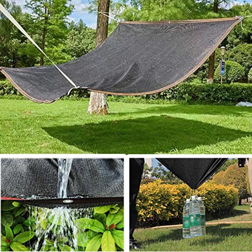 Voile d'ombrage en tissu noir durable haute performance - 5
