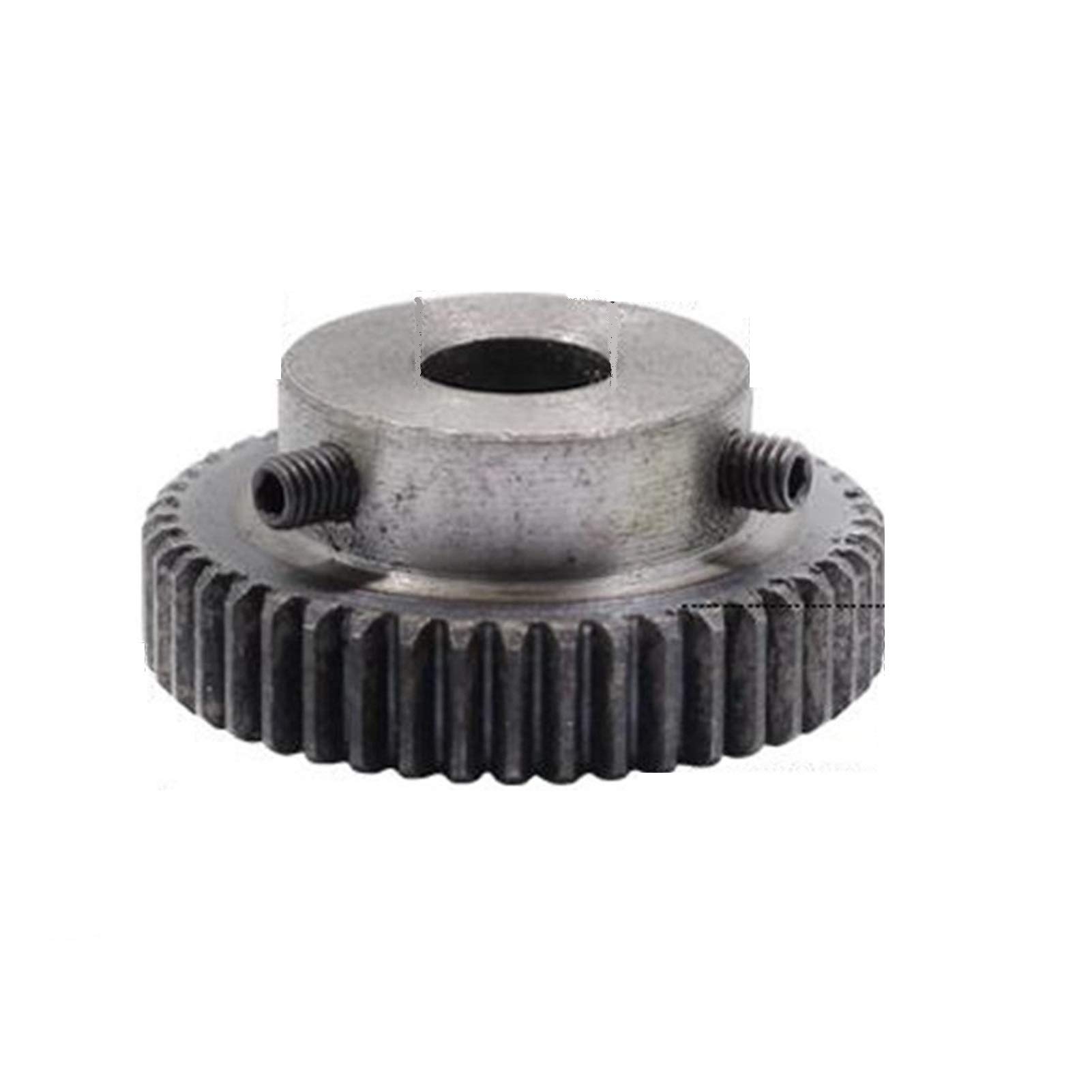 Pignon D’Engrenage 1M 12 Dents Acier 45# – Alésage 8 Mm, Module 1, Dents Droites, Transmission Robuste