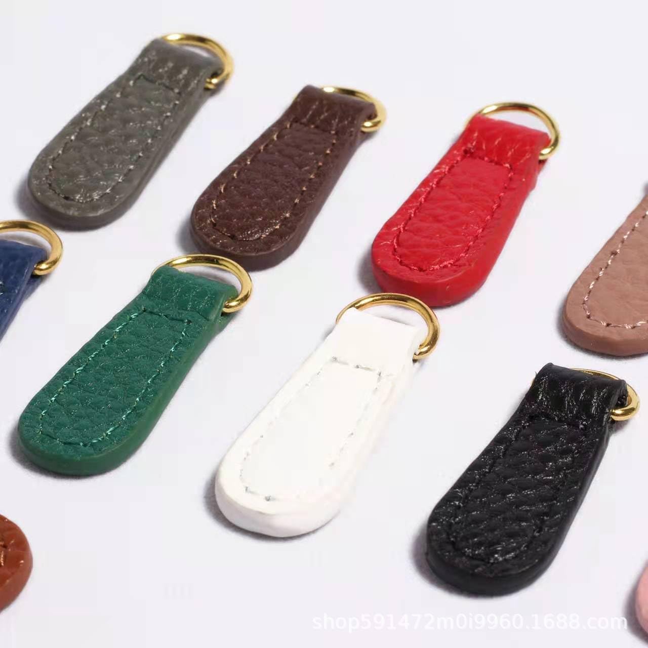 Tirador de cremallera fijo, 2 piezas de 4 cm, tirador de cremallera, reparación instantánea de deslizador de cremallera, repuesto for bolsa, maleta, cabeza de cremallera, cuero, manualidades de costur