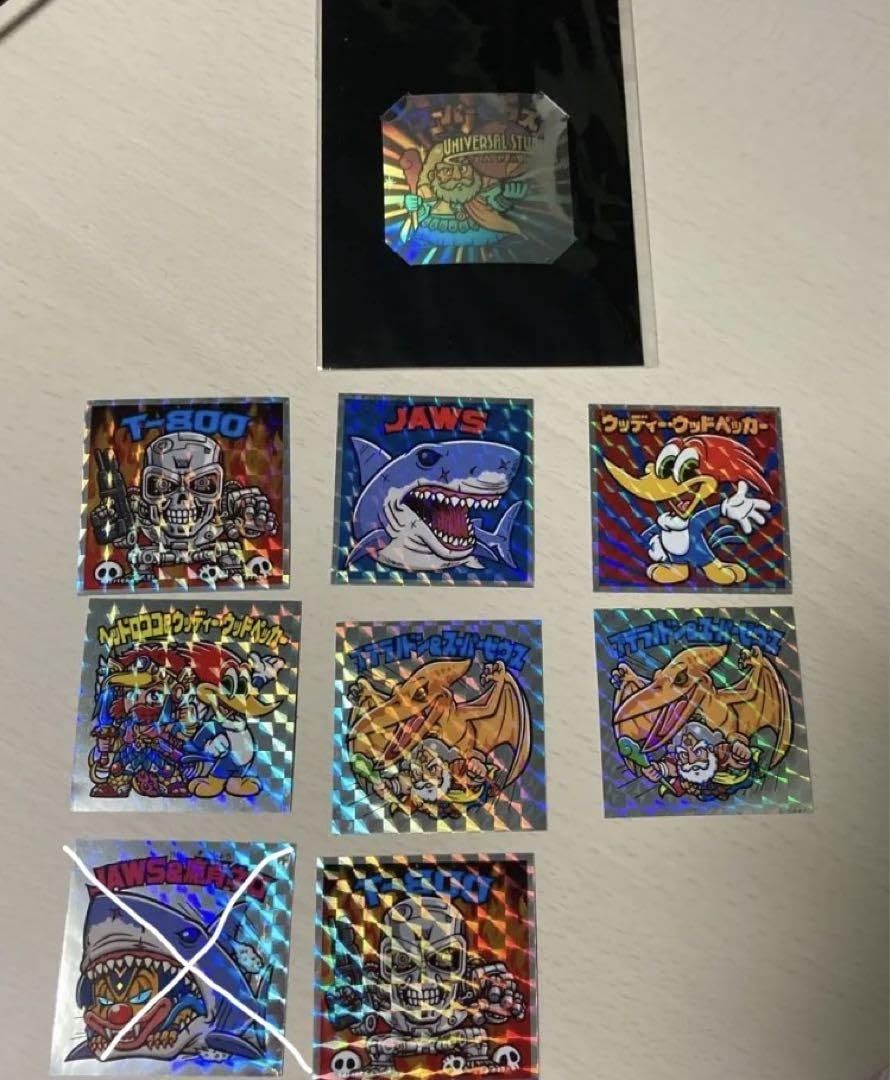 Amazon | ユニバーサルマン チョコ 8枚 限定コラボ USJ ビックリマン