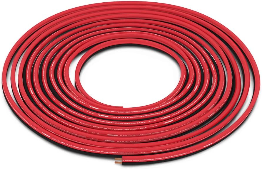 DS18 DS-SW-18GA-1000RB 18-Gauge 1000-Feet Speaker Wire,