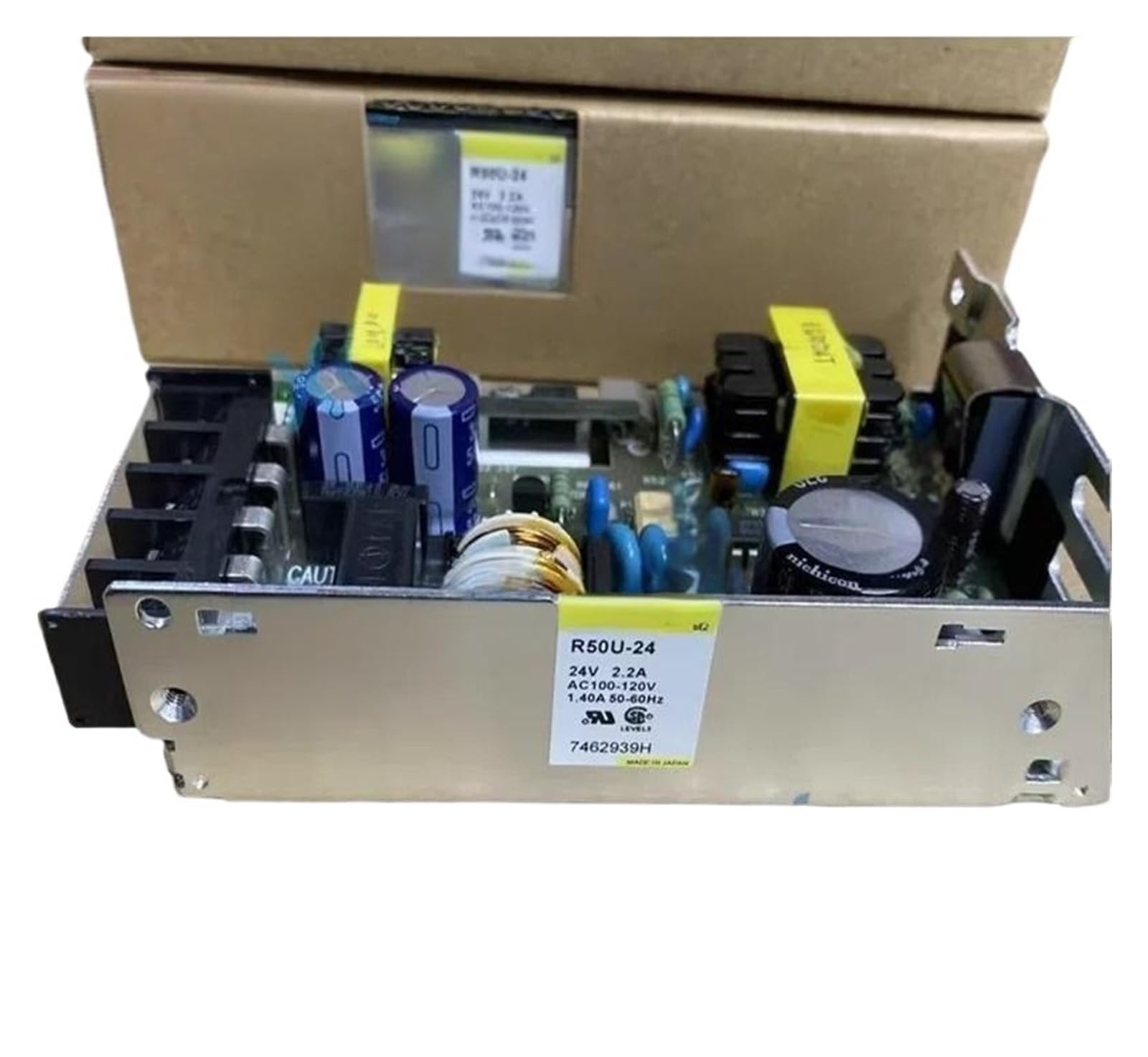 CLBSWYEJK 1pcs Power Supply 15V3.4A 50W R50U-12 24V2.2A R50U-24(R50U-24)