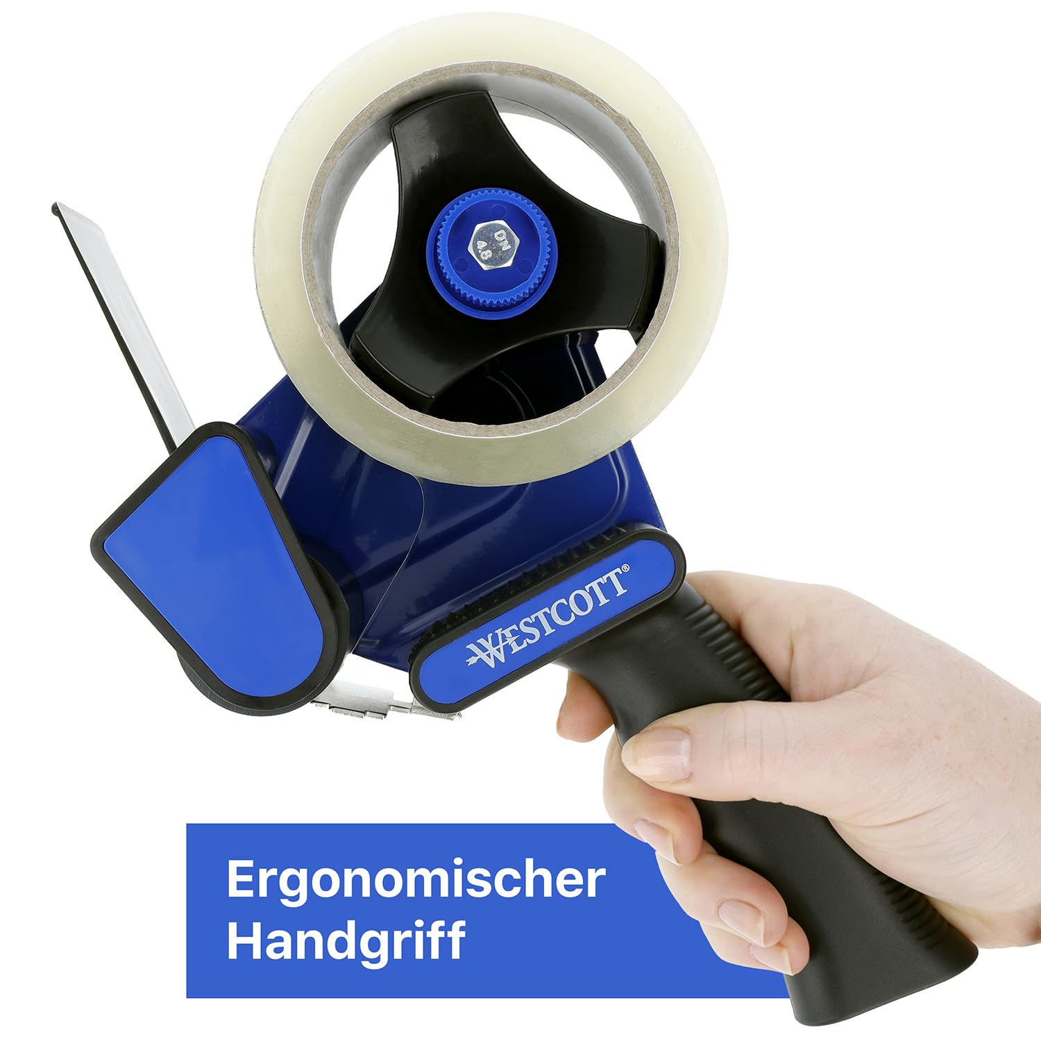 Produktbild von BONUS Eurotech 3AY00.00.0050/001A – 5 Ersatzklingen, Gezackt, 50 Mm Breite, Für Abroller T30R AB