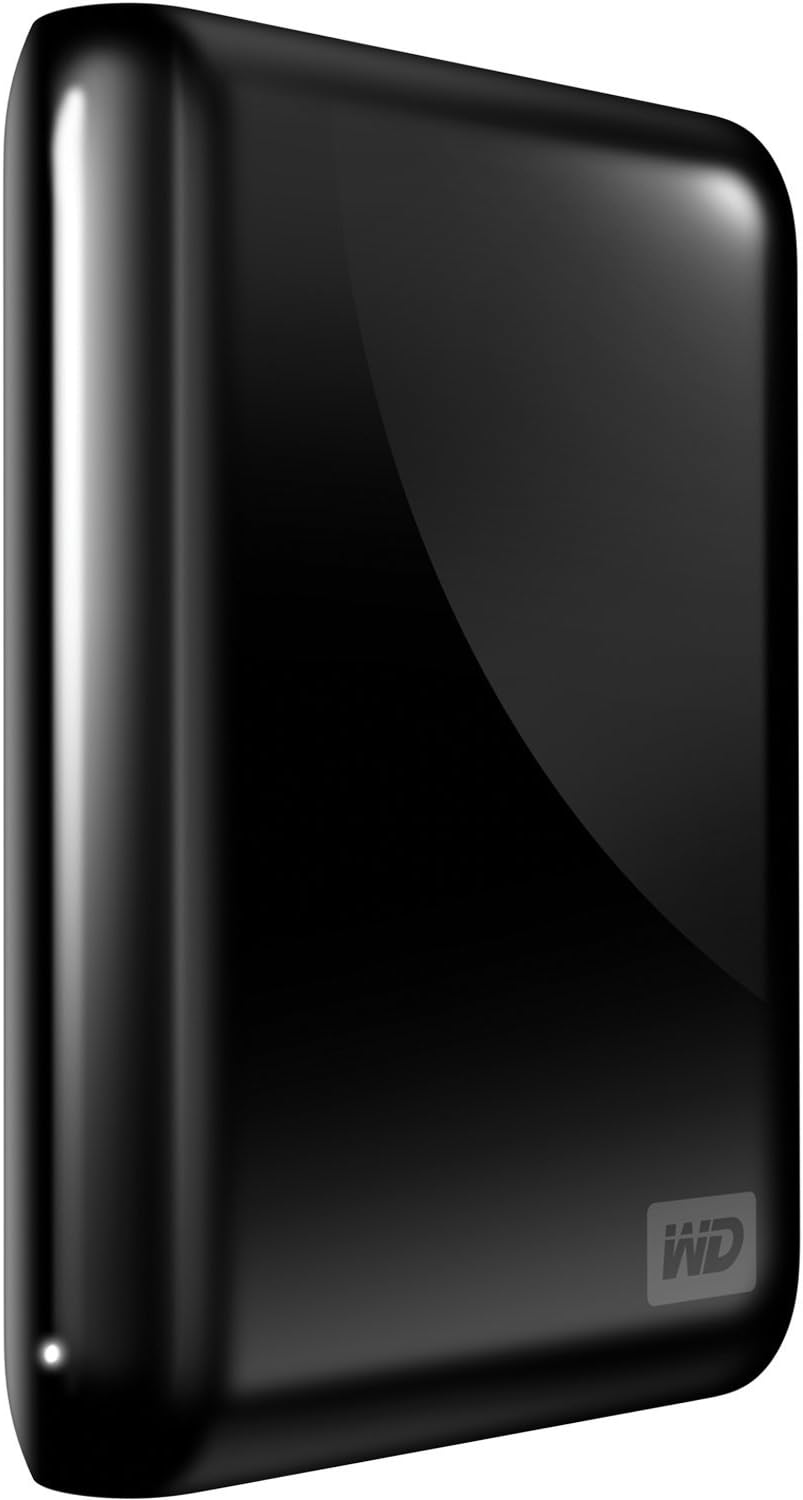 WD My Passport Essential SE 750 GB USB 3.0/2.0 Ultra Portable External Hard Drive (Black)