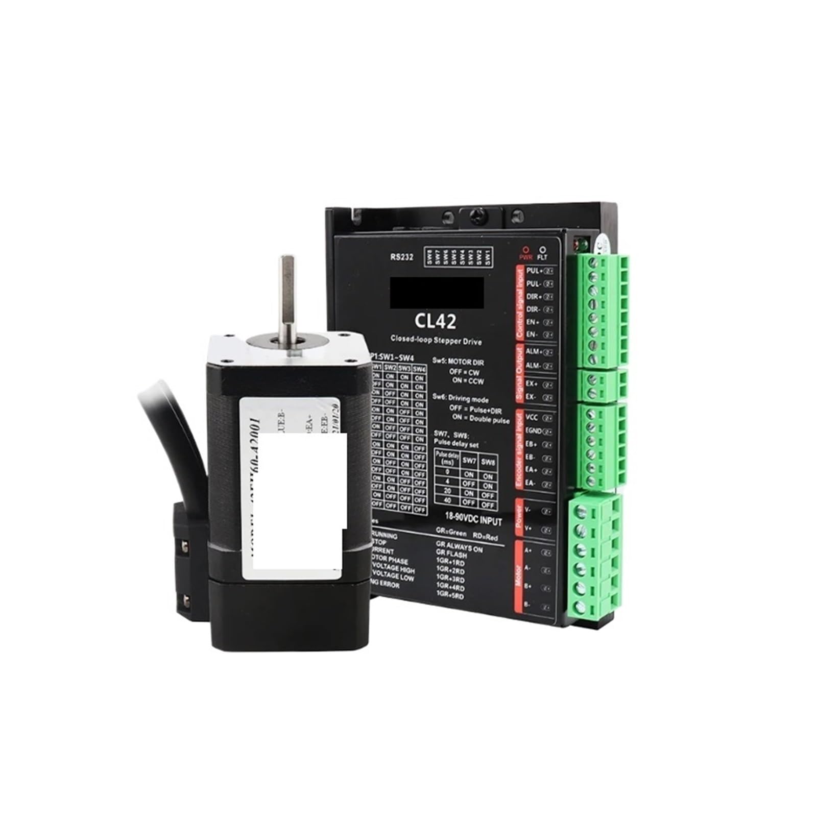 2RD58I8PM Servo Motor NEMA17 Closed Loop 42EH60 2.0A 0.8N.m Step-servo