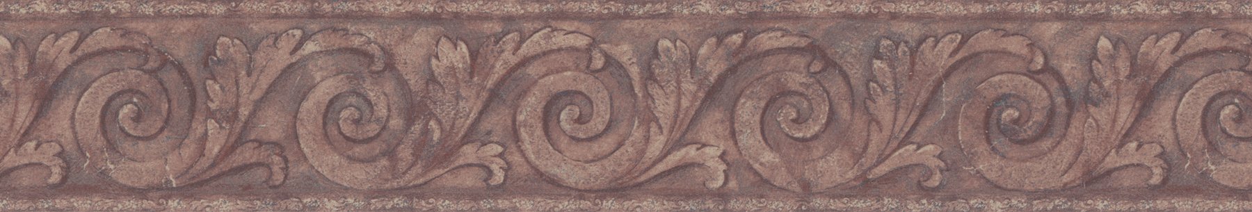 Cenefa de pared decorativa Brewster con filigranas detalladas de 11,4 centímetros