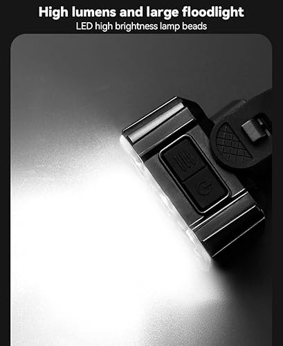 Miniatura 3 de Luz LED impermeable para bicicleta, faro impermeable tipo C recargable para bicicleta, luces traseras de bicicleta multimodo delanteras y traseras