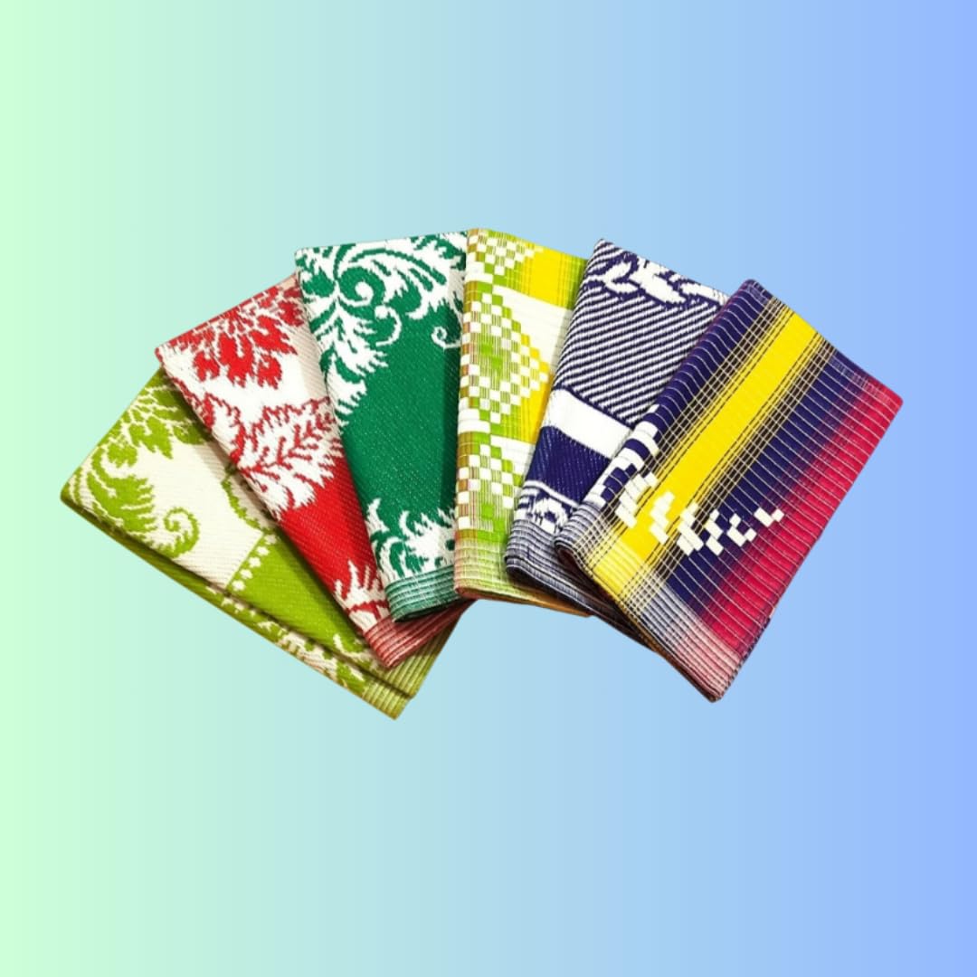 MATSY™ Plastic Floor mat chatai, Chatai for Home and Outdoor, Plastic