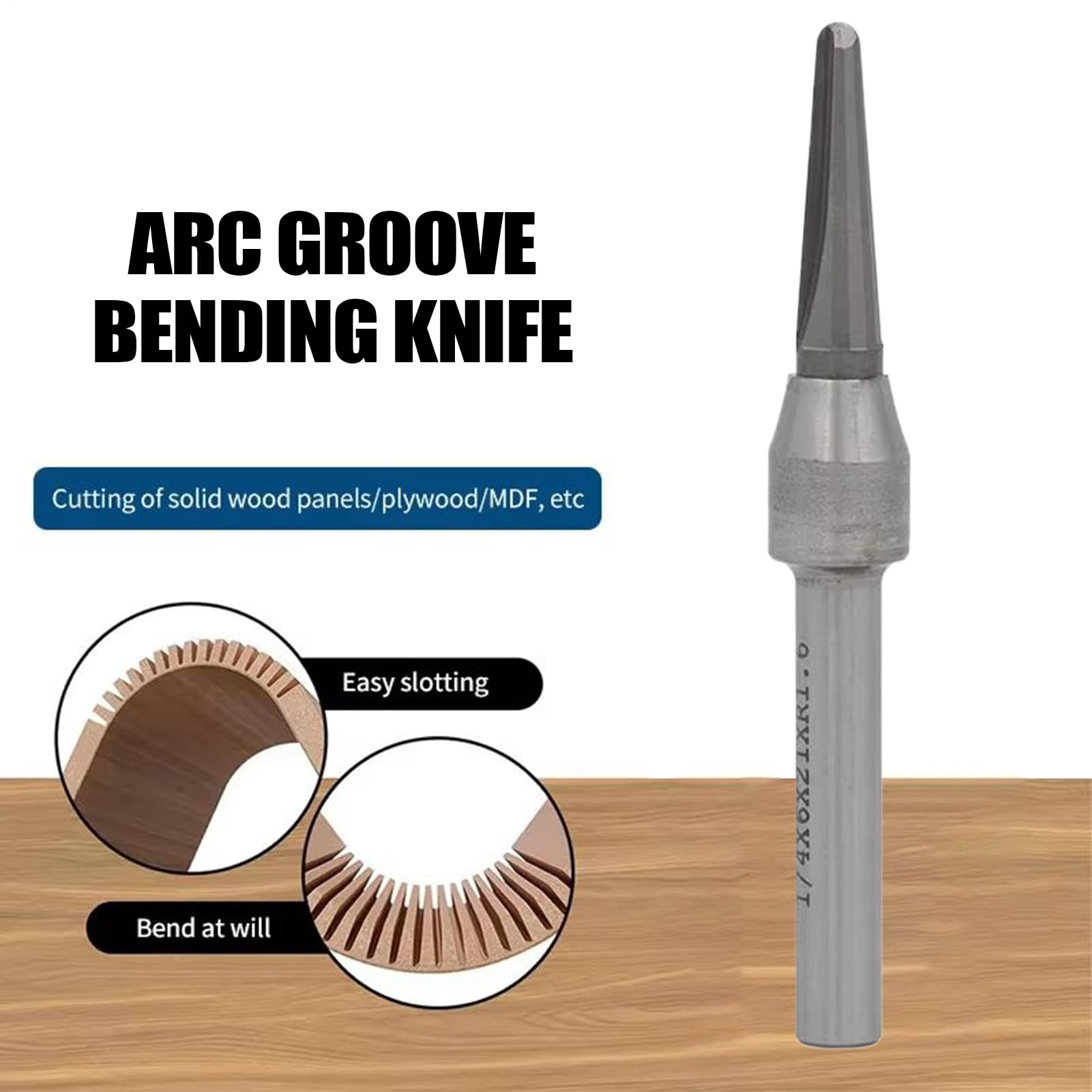 de fraisage – Fraise à 13 mm et 6 mm pour coupe affleurante | Fraise de précision à grande vitesse, fraise conique pour bois, stratifié, atelier de bricolage, fraisage à rainurer