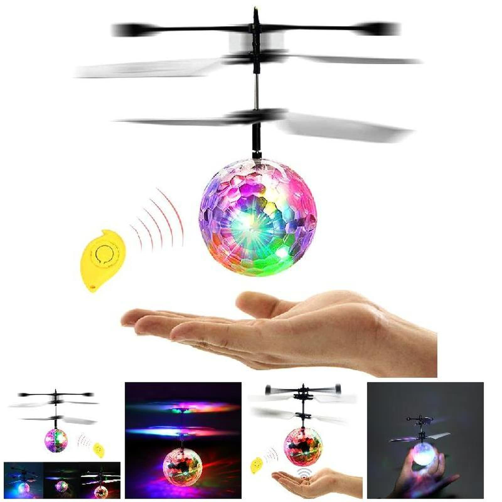 Creative Technology Toys Comet Infrarrojo OVNI Inducción Carga Usb Suspensión Infantil Inducción Bola Voladora Tipo Cristal