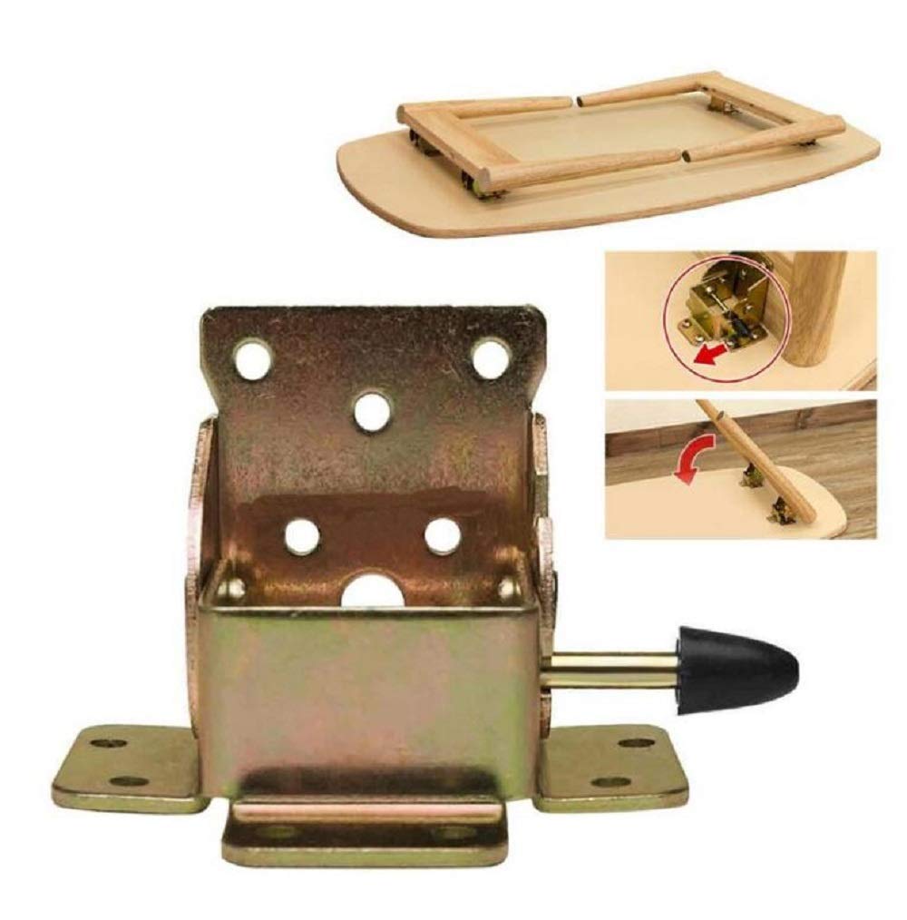 Buy WANLIAN(2 Pieces) Folding Frame, selfLocking Hinge, Folding Table Legs, Folding Workbench