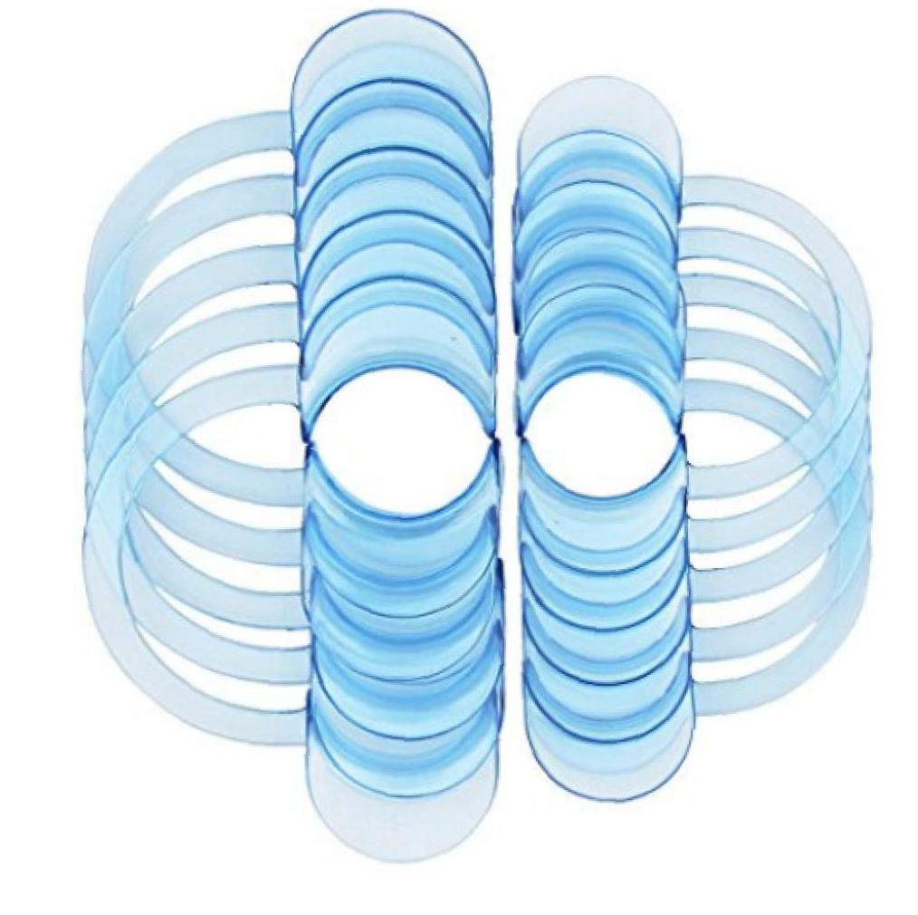 1PC Aszune 15 Packs Dental Cheek and Lip Retractor for The Mouth Guard Game C-Shape for Adults and Kids