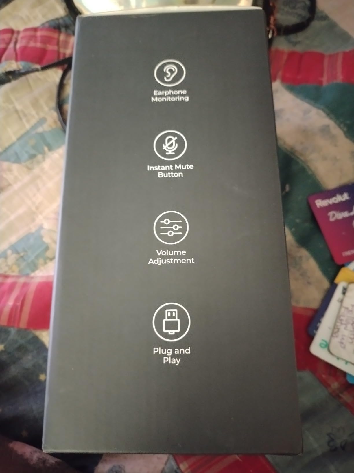 7/mo Finance WMT USB Microphone, Condenser Gaming Microphone for PC