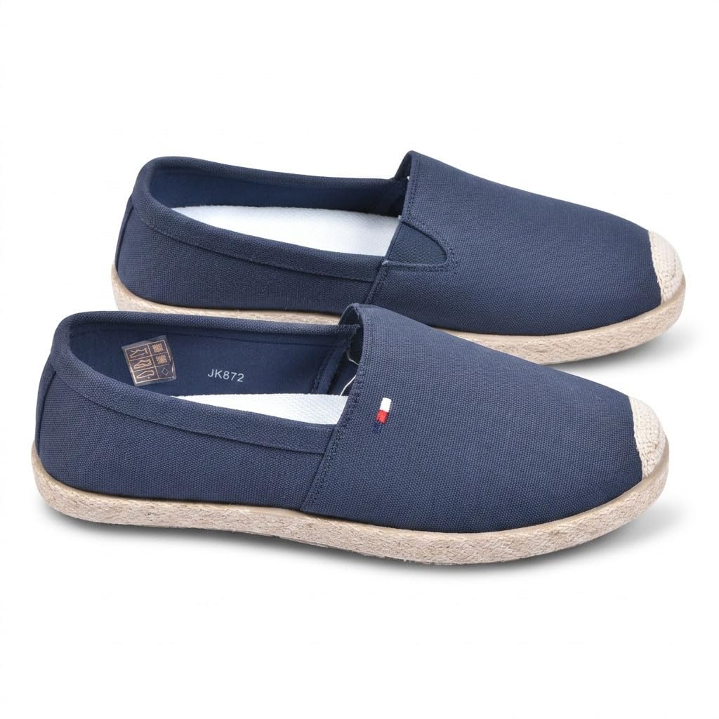 OZABI Espadrilles Homme élégantes été Slip-on Style Chic décontracté
