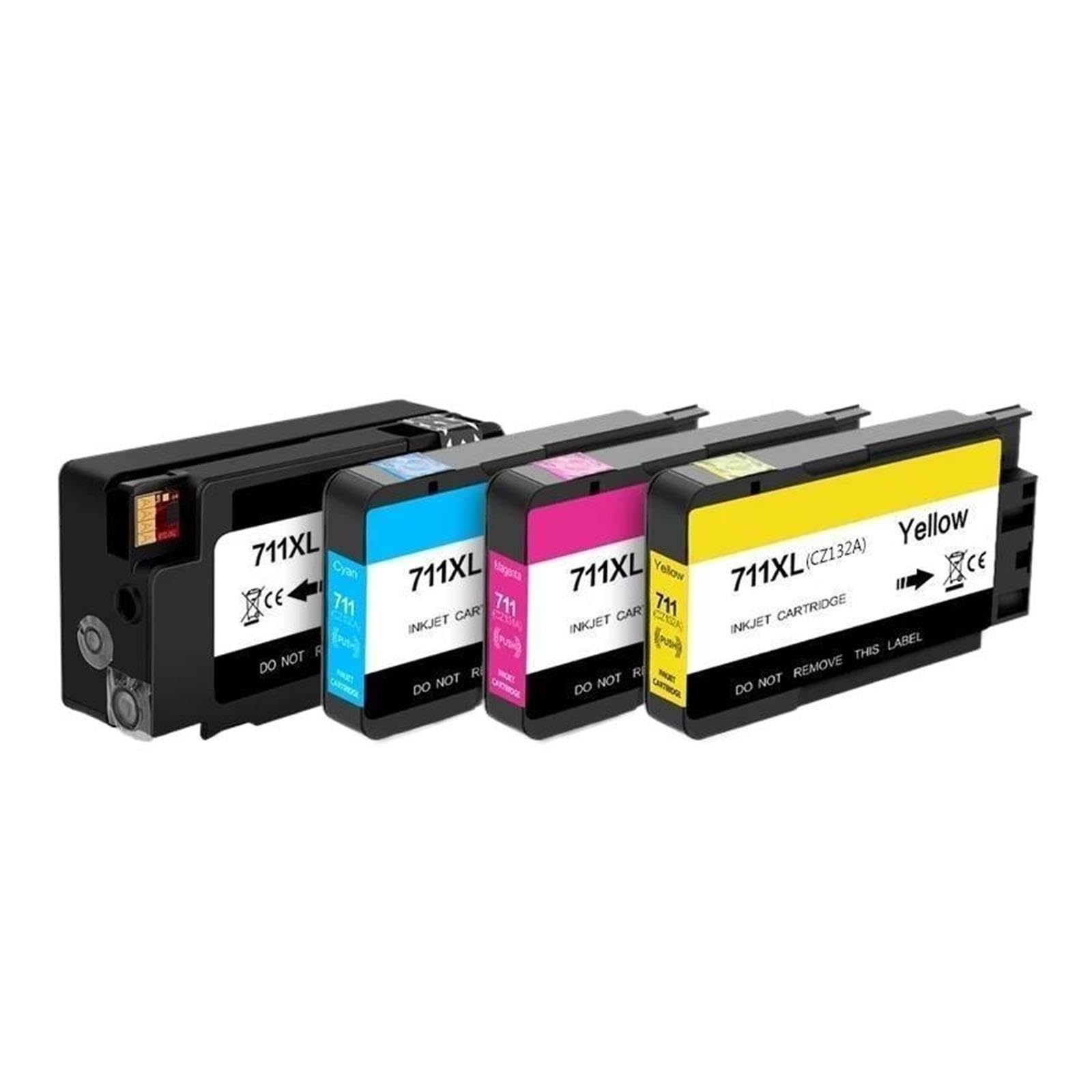 Inchiostro Compatibile 711XL, Compatibile Con HP DesignJet T120 T520 T530