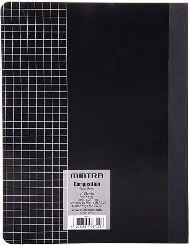 Miniatura 10 de Mintra Office - Cuadernos de composición para escuela, hogar, negocios, oficina