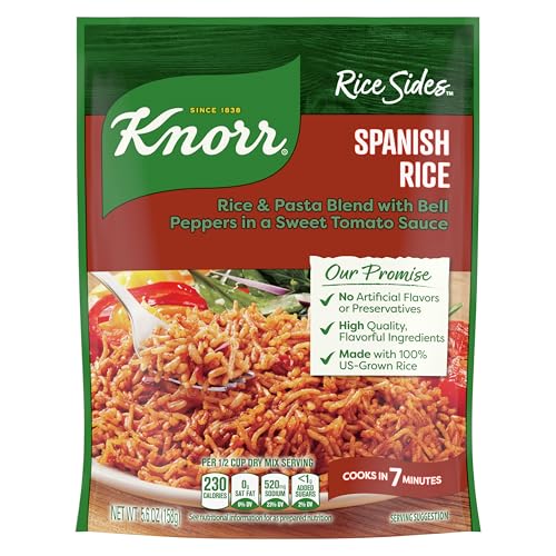 Knorr Rice Sides 12 Count Spanish Rice For a Tasty Rice Side Dish No Artificial Flavors or...