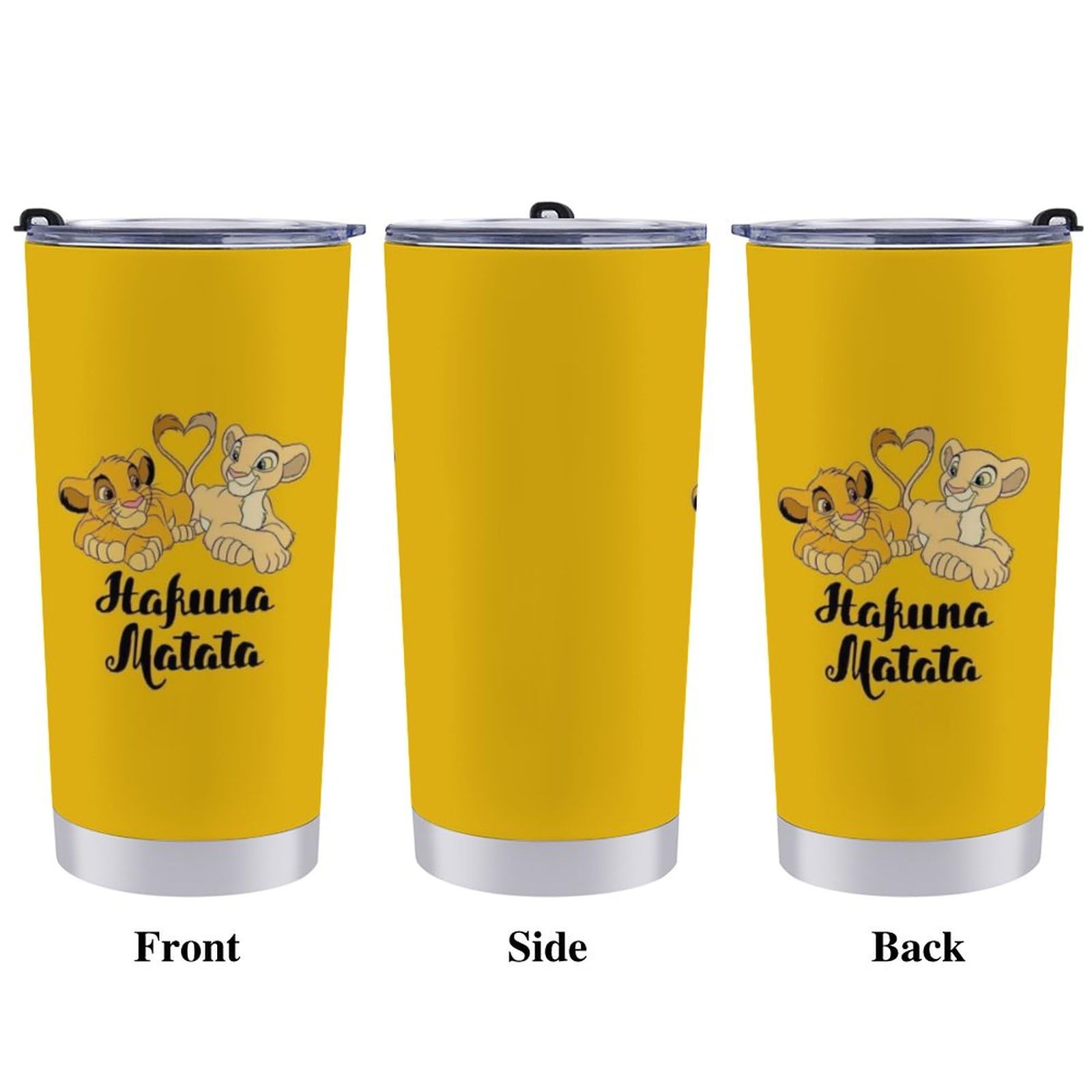 Amazon | シンバ ライオンキング 獅子柄 タンブラー マグカップ