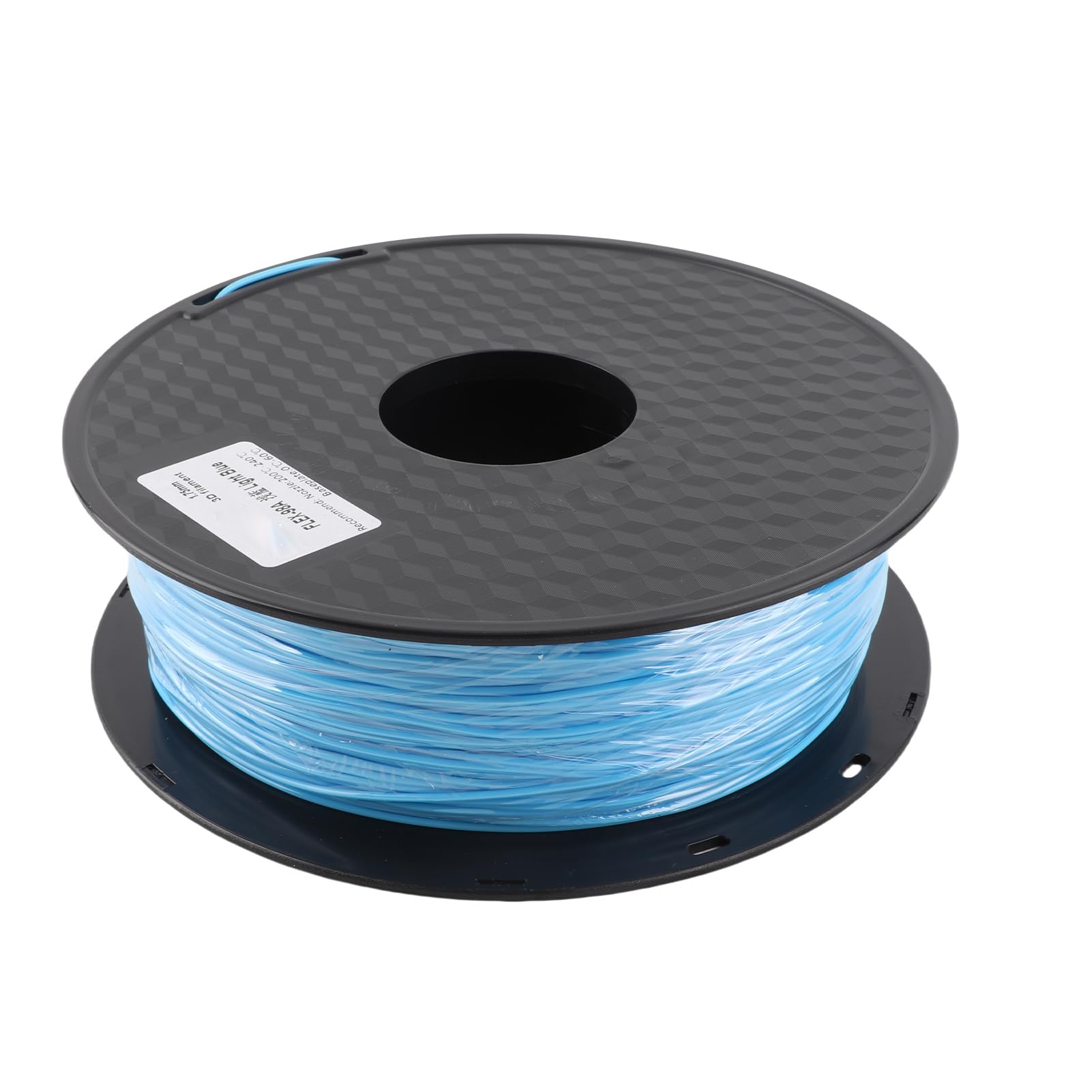 Ejoyous 1 Kg szpulę 1,75 Mm Elastyczne Filamenty TPU, Filament Drukarki 3D, materiał Drukarski 3D TPU z próżnioną Uszczelnieniem, do Drukarek Rysujących Długopisy (jasny niebieski)