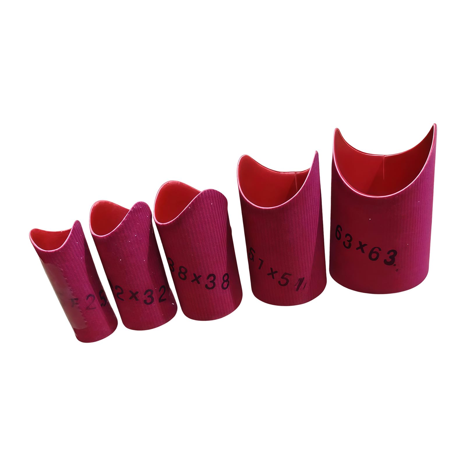 Professional High Accuracy Leather Pipe Saddles Template Tool for Accurate Grooving and Welding in Various Pipe Size Saddles Layout Tool