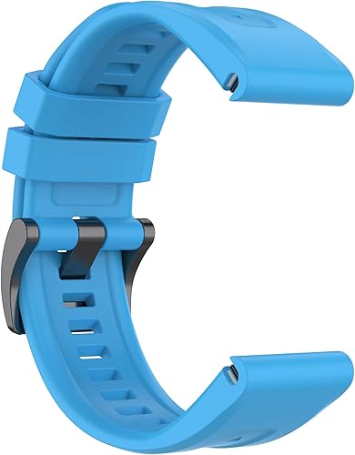 Miniatura 46 de Compatible con Garmin Fenix 7s/Fenix 6S/Fenix 5S, correas de repuesto de silicona de liberación rápida para Garmin Instinct 2S/7S Sapphire Solar Gris
