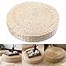 Coussin De Siège, Coussin De Siège Rond Fait à La Main en Paille Tressée Au Sol Yoga Zen Chaise Tapis De Siège Coussin