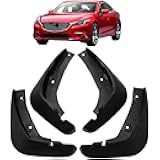 Custom Mud Flaps for Mazda Atenza Mazda 6 2013-2021,All-Weather Splash Guards Stay Clean Protect Paint Tire Protector Mudflaps Guard Mud Guards Splash Front Rear