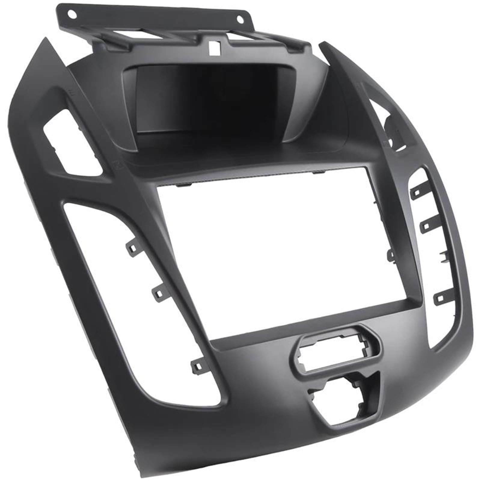 DYDGUTUFB Radio Fascia Frame For F&ord For Transit For Tourneo For Connect 2014 2015 2016 2017 Car Fascia Radio Panel Dash Kit Install Facia Console Bezel