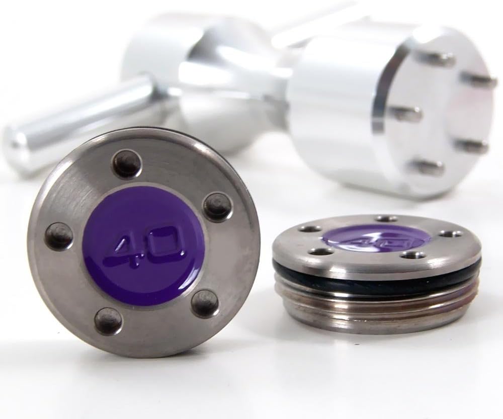 19th Hole Custom Shop 2 of 40g Purple Weight for Scotty Cameron Putters with Wrench Tool