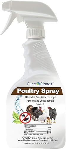 Davis Pure Planet - Aerosol para aves de corral, 22 onzas