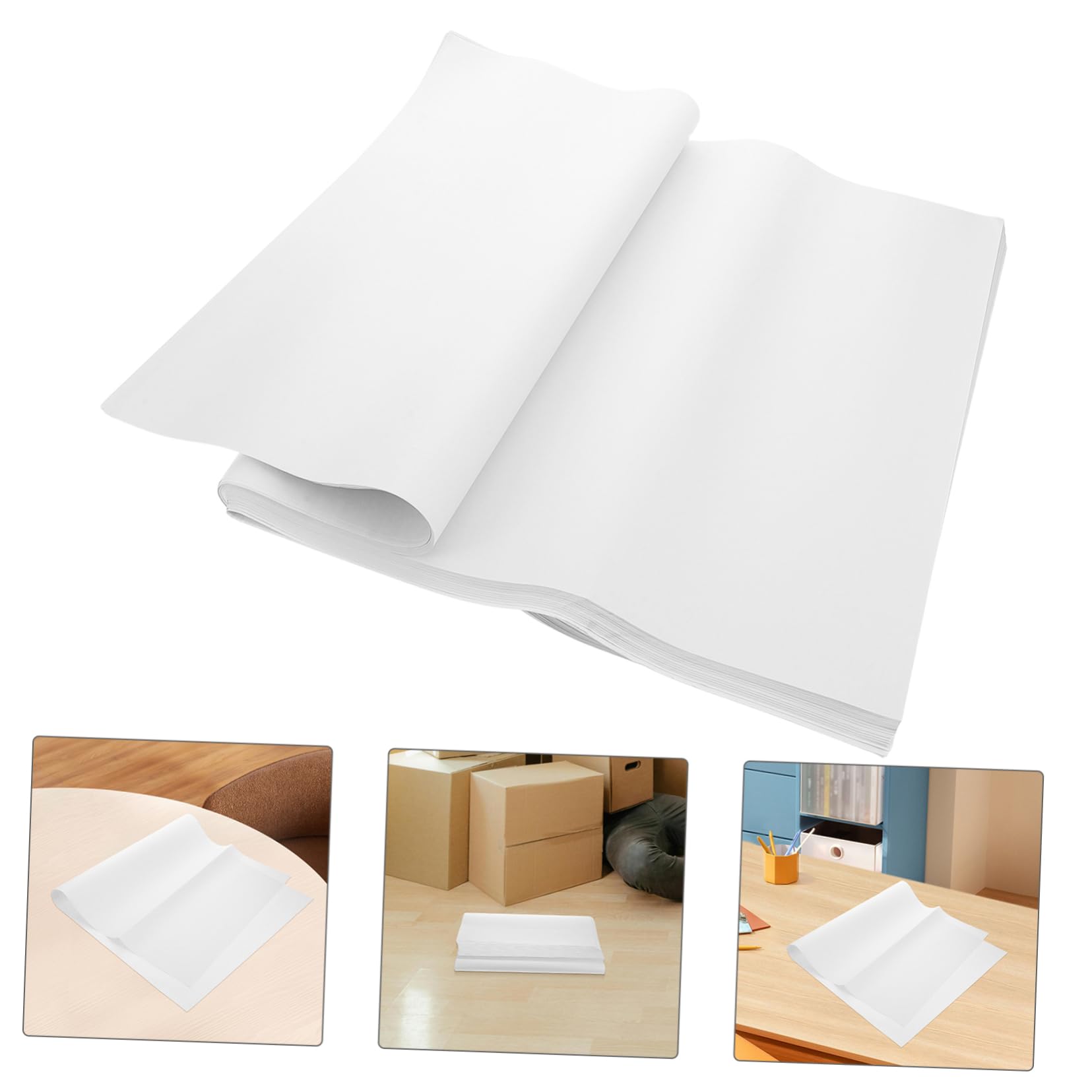 SHINEOFI 100hojas Papel De Embalaje Papel Ligero Para Mudanzas y Envíos Para Envolver Artículos Frágiles y Rellenar Cajas Material De Embalaje Para Protección