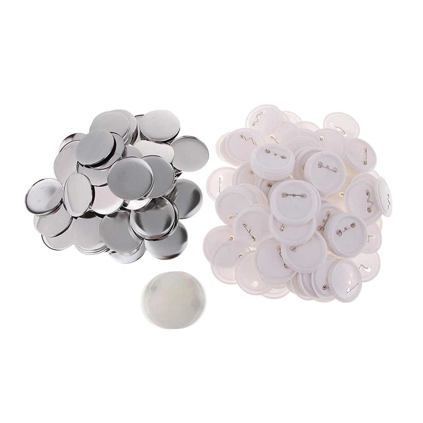 100 zestawów 58 mm okrągłych przypinek guzików, części do form, materiały produkcji, rękodzieła artystycznego Różnego przeznaczenia