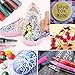 esonstyle Acrylic Paint Pens, Paint Markers Extra-fine Tip, 24 Colors Paint Pens for Rock Painting, Wood, Ceramic, Glass, Stone, Fabric & DIY Mug Design