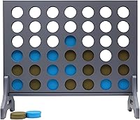 Vista 73 de Tailgating Pros Cuatro Gigante Gris Premium en una Fila con Estuche de Transporte - Juego de Patio Exterior Jumbo de Gran Tamaño - Conecta Múltiples