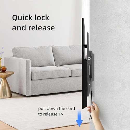 Miniatura 8 de Suptek Soporte de pared inclinable para la mayoría de televisores de 37 a 82 pulgadas, montaje universal con VESA máxima de 23.622 x 15.748 in y